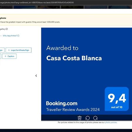 Casa Costa Blanca Villa Balcon del Mar Kültér fotó